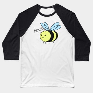 Happy bee says bzzz Baseball T-Shirt